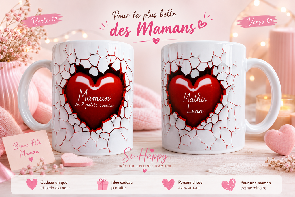 Tasse Maman cœur