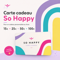 Carte cadeau So Happy
