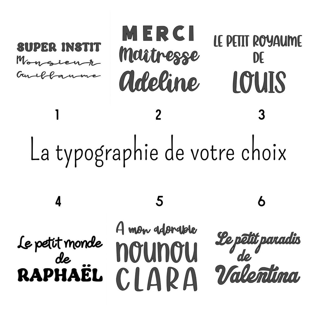 Cadre Blocs fille